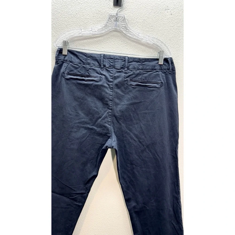 Paige Danford Chino Pants Mens 34 Navy Blue Casual Career Preppy 33x31.5